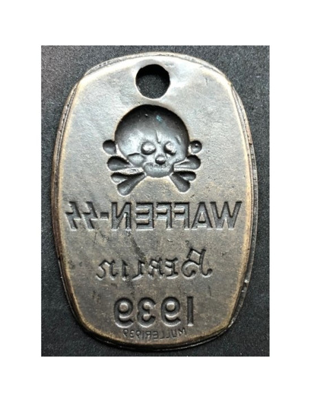Waffen SS Berlin 1939 ID tag