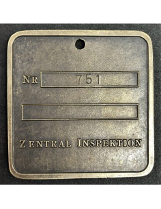 étiquette d'identité SS 2