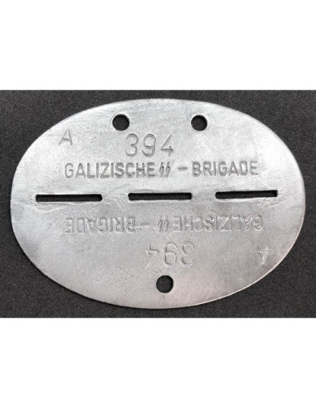 Galizische SS étiquette d'identité brigade