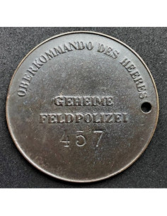 Geheime feldpolizei identiteitsplaatje