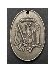 Prussian police ID tag
