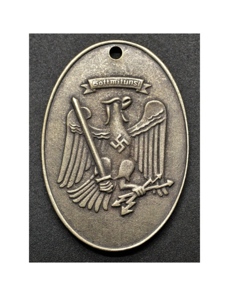 Prussian police ID tag