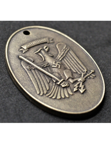 Prussian police ID tag