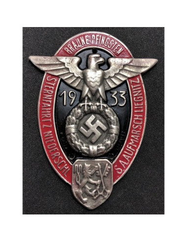 Auto Plate Pfingsten 1933