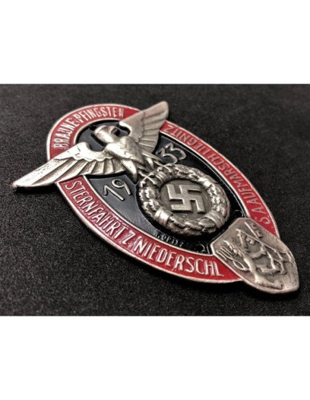 Car plaque Pfingsten 1933