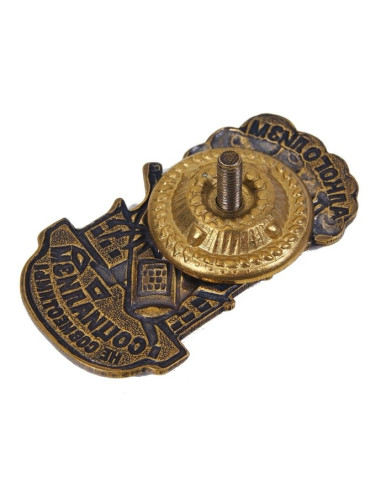 Socialism is not compatible with drinking badge