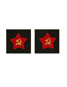 Sovjet officier mouw patches