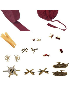 Kies Sovjet rang accessoires & emblemen