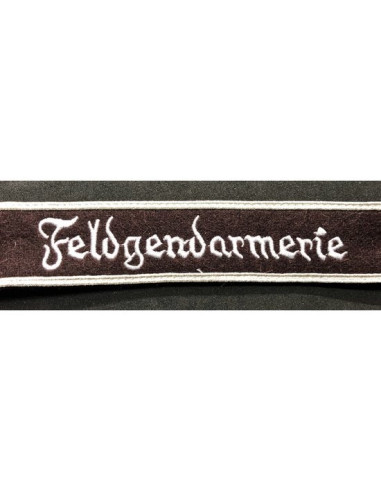 Feldgendarmerie cuff title