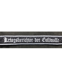 Der Luftwaffe Kriegsberichter armband