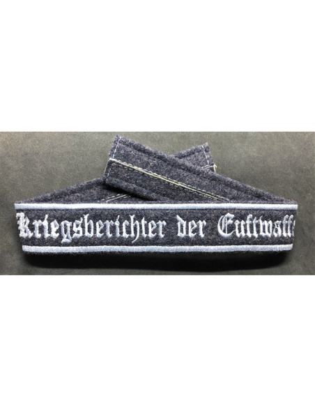 Kriegsberichter Der Luftwaffe cuff title