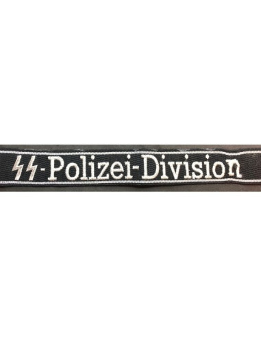 SS-Polizei-Division mouwband