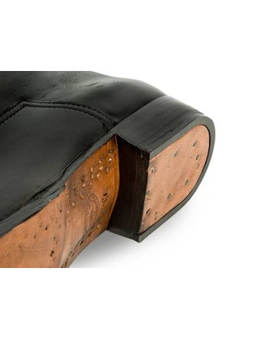 German leather officer boots