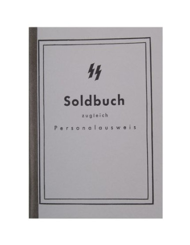 livre de service Waffen-SS