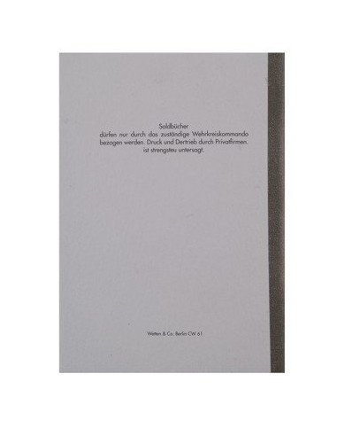 Waffen SS dienstboek