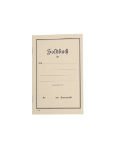 WW1 livre de service allemand