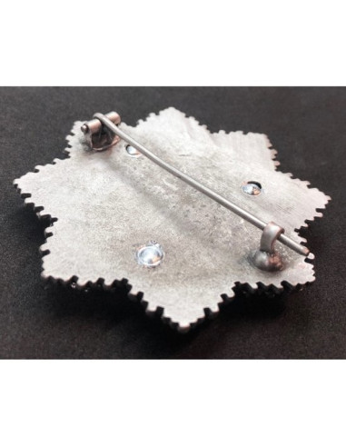 Duitse kruis broche zilver