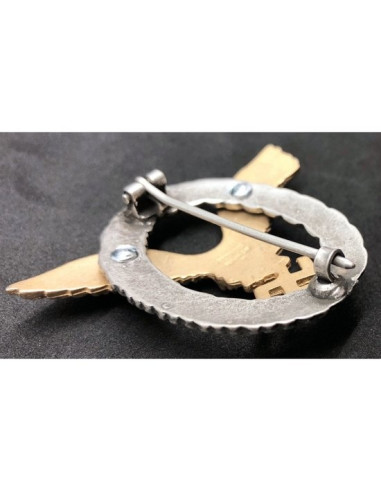 Luftwaffe piloot badge goud