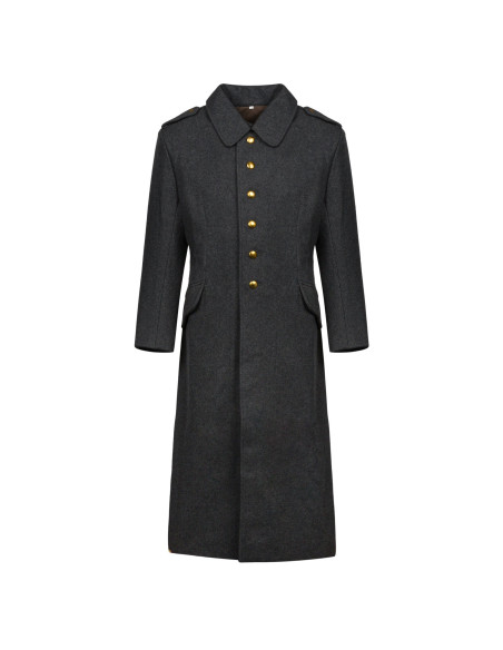 1908 feldmantel steengrijs