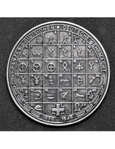 SS/Wehrmacht panzer divisions medal 2