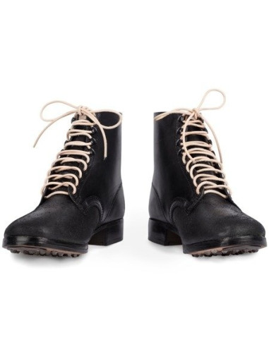 l'armée allemande en cuir noir bottes noir