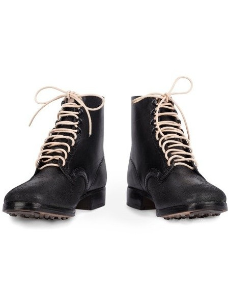 l'armée allemande en cuir noir bottes noir
