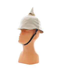 couverture blanche Pickelhaube