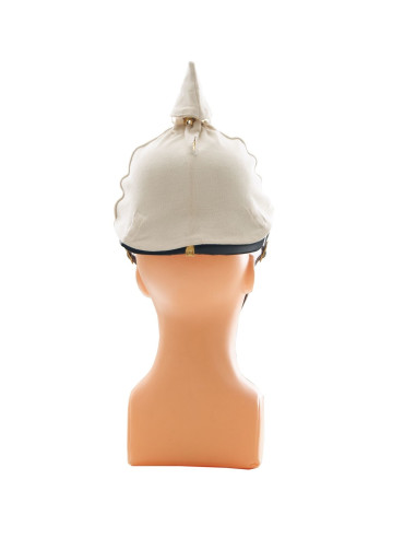 Pickelhaube - Prussian spikehelmet white cover