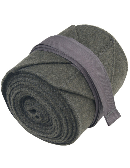 veldgrijs beenwindsels(wickelgamaschen)
