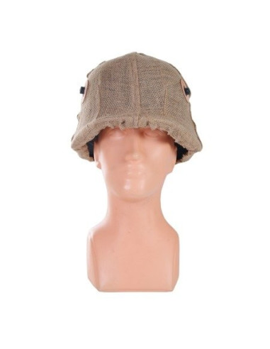 Jute overtrek voor M16 stahlhelm