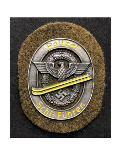 Polizei Schi-Führer schild