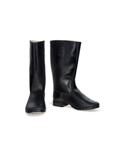 German leather marching boots