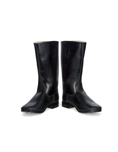 German leather marching boots
