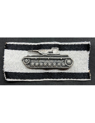 Tank destruction badge silver 