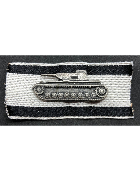 Tank destruction badge silver 