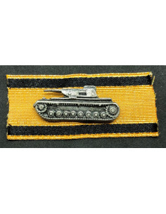 Tank vernietiging badge goud