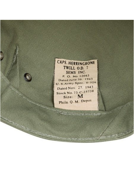 U.S.  M-1943 casquette de armure sergé