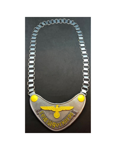 FeldjÃ¤gerkorps gorget (plus long délai de livraison)