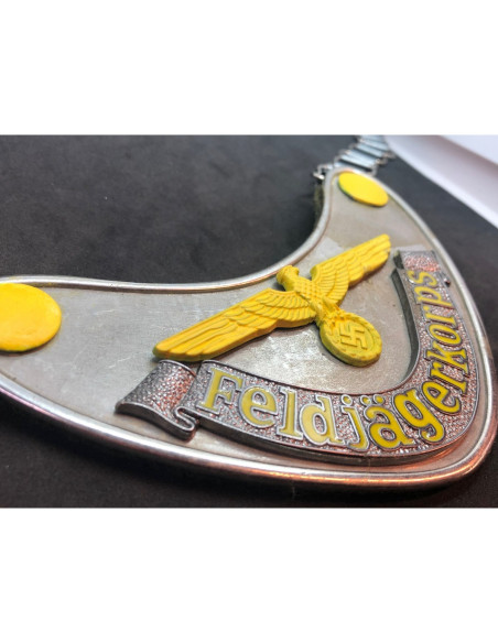 FeldjÃ¤gerkorps gorget (plus long délai de livraison)