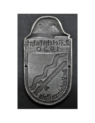 Autoplaat ReichsFahrt 1930