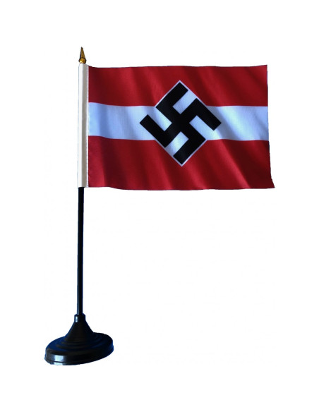 Drapeaux de table en matière plastique