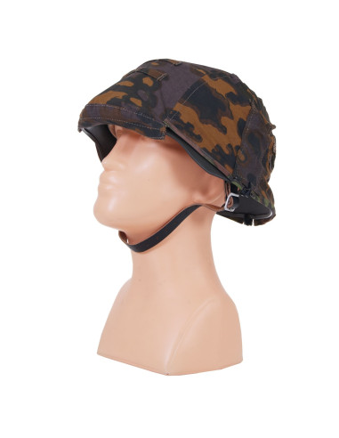 Stahlhelm 2 in 1 eichentarn camouflage