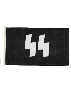 Schutzstaffel (SS Waffen) coton drapeau petit
