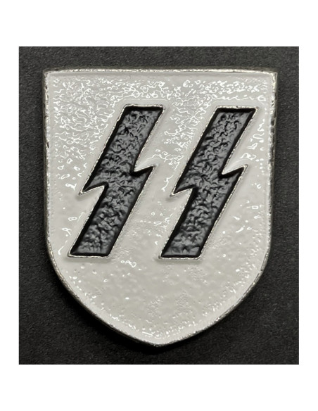 SS metalen helm badge