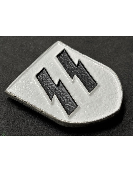 SS metalen helm badge