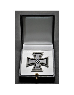 Display case for iron cross