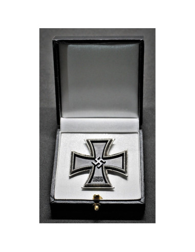 Display case for iron cross