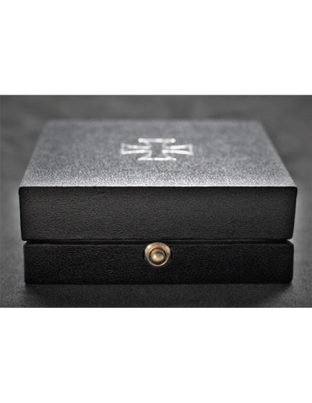 Display case for iron cross