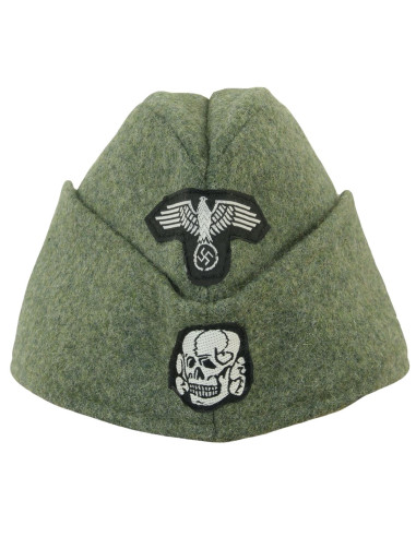 SS M40 muts met insignes