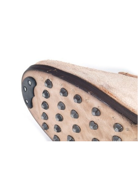 M37 Duitse leren leger schoenen ongeverfd